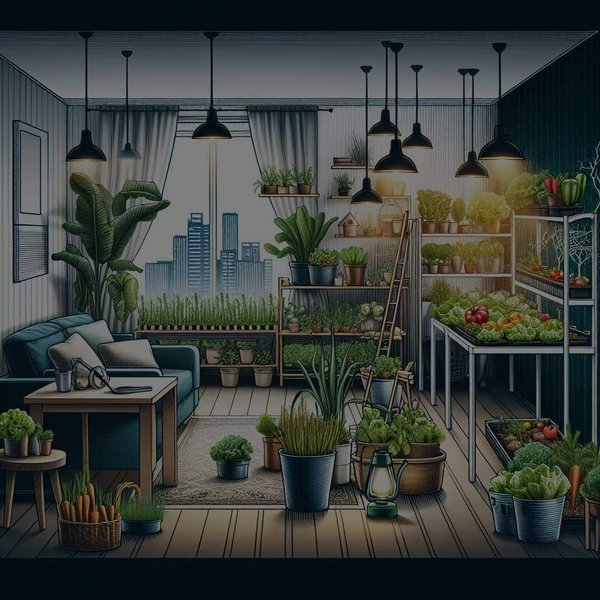 Quelles astuces pour cultiver un jardin de légumes en appartement sans balcon ?