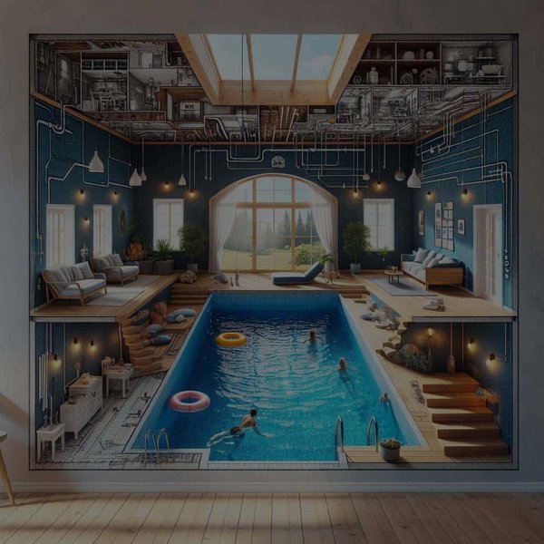 Quelle approche suivre pour la construction d'une piscine intérieure dans une maison ?