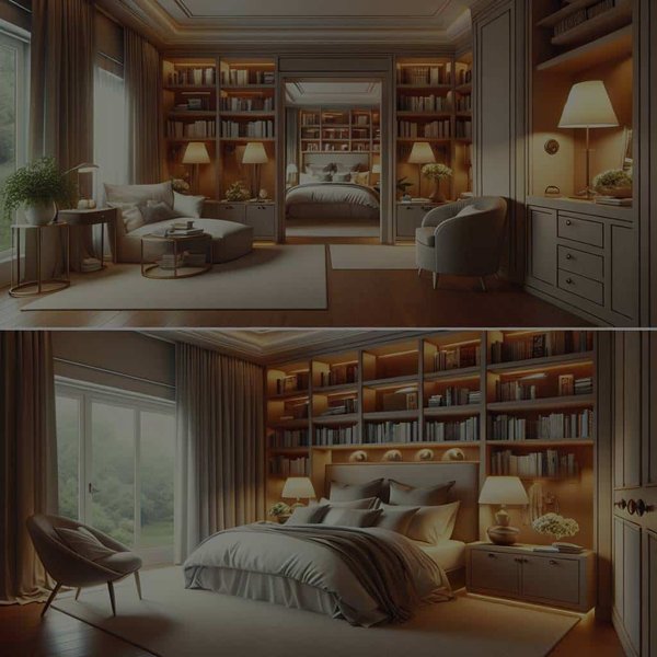 Quelles astuces pour aménager une suite parentale avec coin lecture intimiste?