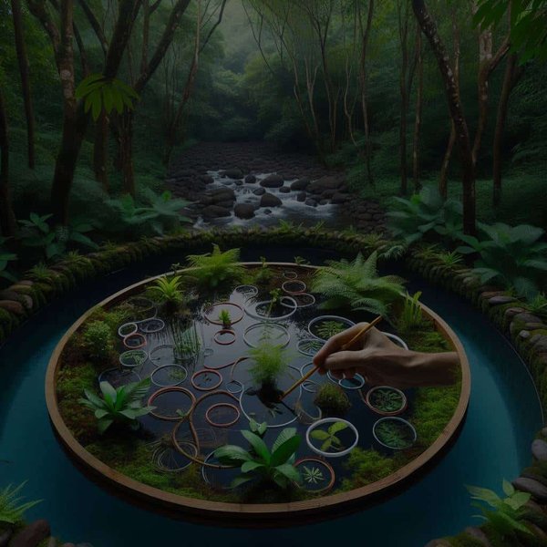 Quelle est la meilleure façon de gérer les débris végétaux dans une piscine entourée de nature ?